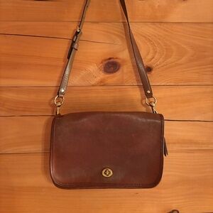 Vintage 70 Coach Tan Bag
